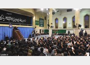 با حضور رهبر معظم انقلاب اسلامی(مدظله العالی) در حسینیه امام خمینی(ره)؛  مراسم عزاداری اربعین حسینی علیه‌السلام برگزار شد