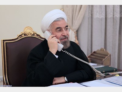 تماس تلفنی دکتر حسن روحانی و پوتین