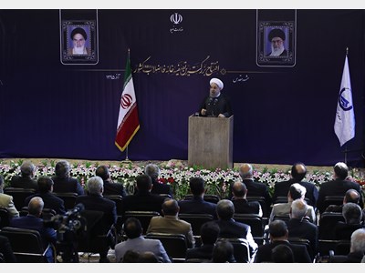 متن کامل سخنان رییس جمهوری در مراسم افتتاح بزرگترین تصفیه خانه فاضلاب کشور در مشهد