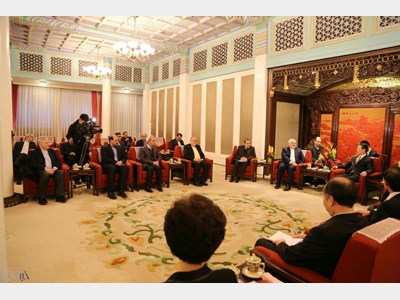 ملاقات معاون نخست وزیر چین با دکتر ظریف