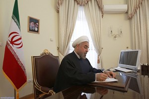 دکتر روحانی در پیامی انتخاب رییس جمهوری غنا را تبریک گفت