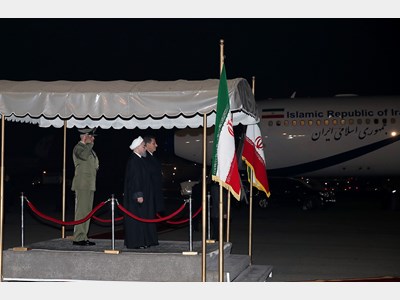 رییس جمهوری به تهران بازگشت