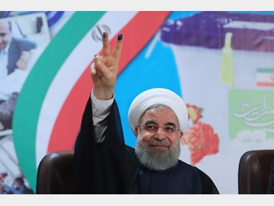 روحانی آمد / آماده ام بار سنگین اجرایی کشور را در صورت قبول ملت ایران بر عهده بگیرم