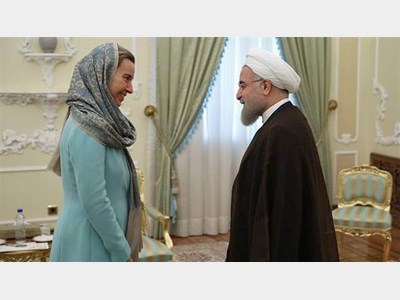 موگرینی پیروزی روحانی را تبریک گفت / اروپا آماده همکاری با ایران است