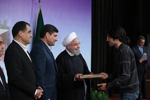 آیین آغاز رسمی سال تحصیلی دانشگاه‌ها و مراکز پژوهشی و فناوری کشور با حضور دکتر روحانی