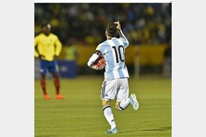 اکوادور 1-3 آرژانتین؛ مسی، معجزه ساز کیتو