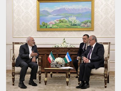 وزرای امور خارجه ایران و ازبکستان در سمرقند دیدار و گفتگو کردند