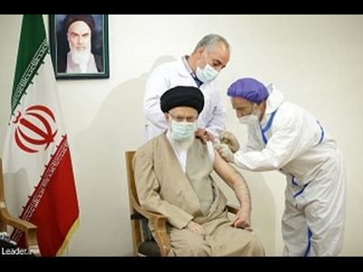 رهبر معظم انقلاب دُز اول واکسن کوو ایران برکت را دریافت کردند