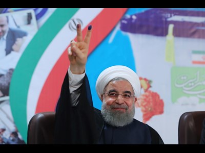 روحانی آمد / آماده ام بار سنگین اجرایی کشور را در صورت قبول ملت ایران بر عهده بگیرم