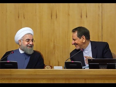 جهانگیری با صدور بیانیه ای به نفع روحانی از رقابت های انتخاباتی کناره گیری کرد